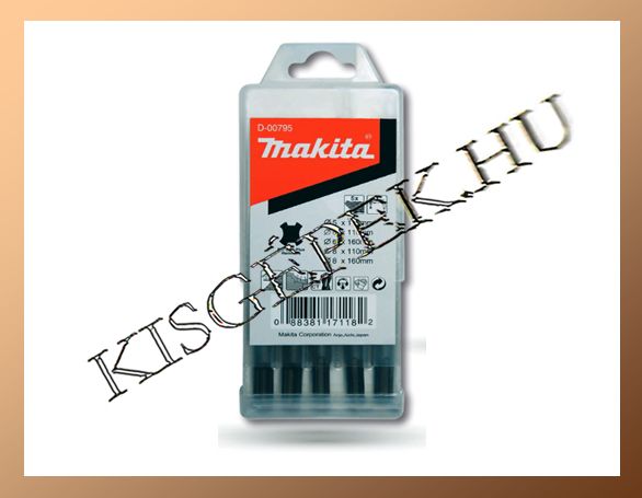 SDS-Plus fúrókészlet Makita 5,6,8x110mm; 6,8x160mm