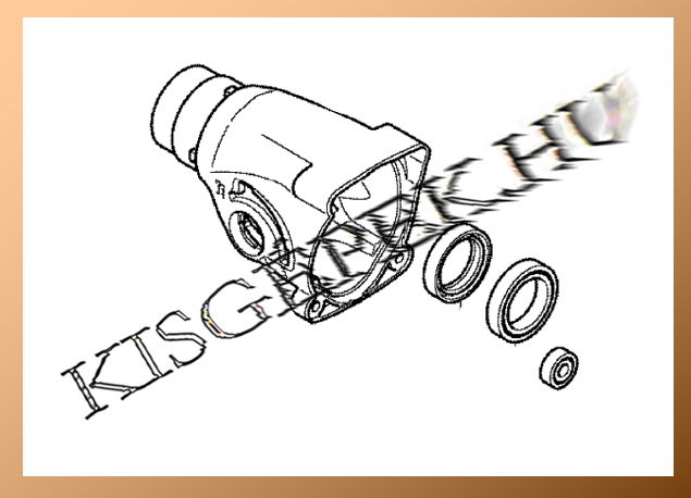 Fogaskerékház Makita BHR162, HR1830